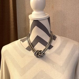 Silver Necklace/Earring Set